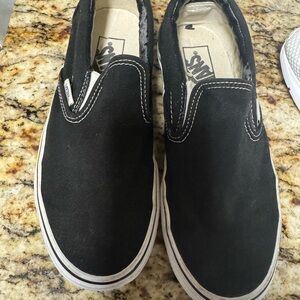 Black Slip on Vans 5M/6.5W